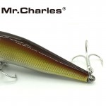 Mr.Charles CMC012  fishing lures  ,80mm/10.2g 0-0.8m floating super sinking minnow