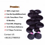 Ms Cat Hair Brazilian Body Wave 3pcs Lot 7a Grade Brazilian Virgin Hair Body Wave 100% Virgin Brazilian Human Hair Weave Bundles