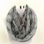 Multi-Usage Fashion Women Bicycle infinity scarf Prints Shawl Lady Long  Stripe Scarf Popular  four seasons