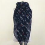 Multi-Usage Fashion Women Bicycle infinity scarf Prints Shawl Lady Long  Stripe Scarf Popular  four seasons