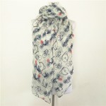 Multi-Usage Fashion Women Bicycle infinity scarf Prints Shawl Lady Long  Stripe Scarf Popular  four seasons