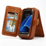 Multifunction Wallet Leather Case For Samsung S4 S5 S6 S7 EDGE S8 NOTE4 NOTE5 Zipper Purse Pouch Phone Cases Lady Handbag Cover
