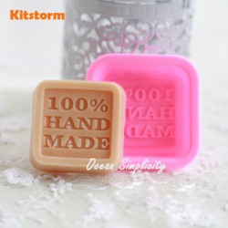 Multifunctional 100% Hand Made Silicone Soap Mold DIY Fondant Cake Decorating Tools Silicon Mould