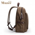 Muzee Free shipping men's backpacks backpack style ,fashion casual canvas backpack school bags for male, travel bag