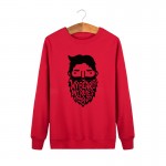 My Beard My Rules Printed Men's Sweatshirts And Hoodies 2017 Winter New Fashion Funny Style Male Pullovers Multicolor Plus Size