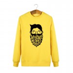 My Beard My Rules Printed Men's Sweatshirts And Hoodies 2017 Winter New Fashion Funny Style Male Pullovers Multicolor Plus Size