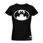My Neighbour Totoro t shirt VS batman tshirt mashup harajuku Unisex anime Top brand clothing Men Women Graphics Design T-Shirt