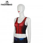 NADANBAO NEW ARRIVAL Crop Top Comic Pattern Women Camis Deadpool Print tank tops Colorful sleeveless Tee Vest