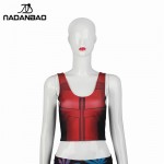 NADANBAO NEW ARRIVAL Crop Top Comic Pattern Women Camis Deadpool Print tank tops Colorful sleeveless Tee Vest