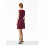 NAKED ZEBRA Fashion Woman Dress Summer Pure Color Sleeveless Loosed Waist Sashes Clothing Classical O-Neck OL Mini Dresses