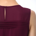 NAKED ZEBRA Fashion Woman Dress Summer Pure Color Sleeveless Loosed Waist Sashes Clothing Classical O-Neck OL Mini Dresses