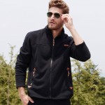 NORMEN Brand Clothing Men's Casual Solid Hoodies Fashion Fleece Tracksuit For Men Top Grade EUR Size Plue Size