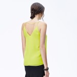 Naked Zebra Sexy Woman Sling Vest Solid Color Round Collar Special Sling Design Summer Tops Charming Lady Loosed Leisure Tank