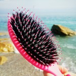 Natural Boar Bristle Hairbrush with Nylon Women Wet Hair brush Barber Scalp Massage Comb Antistatic hair brush
