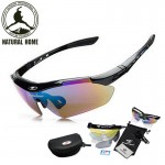 NaturalHome Sport Bike Bicycle Men Women Polarized Sunglasses Goggles Glasses Eyewear 5 Lenses  Oculos Occhiali Ciclismo