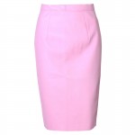 Neophil 2017 Sexy Faux Fur Leather Pu High Waist Midi Women Pencil Skirts Pink Office Wrap Bodycon Short Girls Tutu Saia S08019