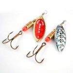 New 1PC Size1-5# Fishing Treble Hooks Mepps Lures Sppon Tackle Peche Accessories