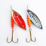 New 1PC Size1-5# Fishing Treble Hooks Mepps Lures Sppon Tackle Peche Accessories