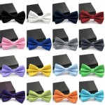 New 2016 fashion bow tie pocket married bow ties male bow candy color butterfly ties for men women mens bowties