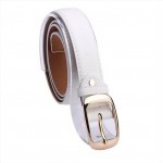 New 2017 Fashion Women Belt Brand Designer Hot Ladies Faux Leather Metal Buckle Straps Girls Fashion Accessories