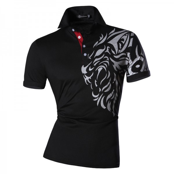 New 2017 Mens Summer Fashion Casual Polo Shirt Designed Short  Sleeves Shirt Slim Fit Trend Solid color 4 Colors S M L XL U016