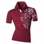 New 2017 Mens Summer Fashion Casual Polo Shirt Designed Short  Sleeves Shirt Slim Fit Trend Solid color 4 Colors S M L XL U016