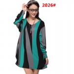 New 2017 fashion women winter dress Plus size 3XL 4XL long sleeve tunic leopard print cute woman dress big yard casual dresses