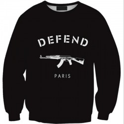 New 2017 men women  print pullover Long-Sleeve Hip-hop  Hoodies LL0164