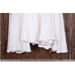New 2017 spring autumn women's solid colors cotton linen big hem fashion dress long-sleeved big size vintage maxi dresses 950627