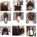 New Arrival! 1PC U Part Wig Synthetic Hair Wigs Natural Long Wavy Wig High Temperature Silk Full Lace Wigs 