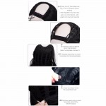 New Arrival! 1PC U Part Wig Synthetic Hair Wigs Natural Long Wavy Wig High Temperature Silk Full Lace Wigs 
