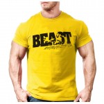 New Arrival Creative Art Design Beast t shirt for Men Summer short sleeve cool shirts 100% original brand breathable soft tops