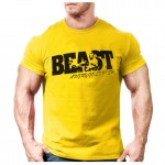 New Arrival Creative Art Design Beast t shirt for Men Summer short sleeve cool shirts 100% original brand breathable soft tops