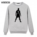 New Arrival Cristiano Ronaldo Hoodies Sweatshirt Number 7 Full Sleeve Clothes Boys Casual cotton Streetwear Plus Size