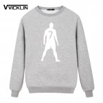 New Arrival Cristiano Ronaldo Hoodies Sweatshirt Number 7 Full Sleeve Clothes Boys Casual cotton Streetwear Plus Size