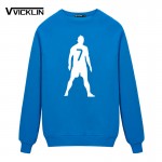 New Arrival Cristiano Ronaldo Hoodies Sweatshirt Number 7 Full Sleeve Clothes Boys Casual cotton Streetwear Plus Size