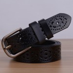 New Arrival Genuine Leather women belt famale cowhide strap leather waistband belts for women luxury lady cintos ceinture