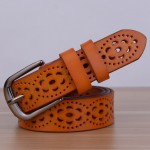 New Arrival Genuine Leather women belt famale cowhide strap leather waistband belts for women luxury lady cintos ceinture