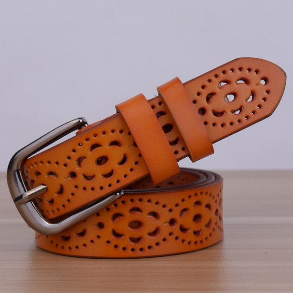 New Arrival Genuine Leather women belt famale cowhide strap leather waistband belts for women luxury lady cintos ceinture