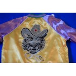 New Arrival Women Coat Cute Cat Embroidery Women Bomber Jacket Coat Pilots Outerwear Jacket Harajuku Casual Jacket