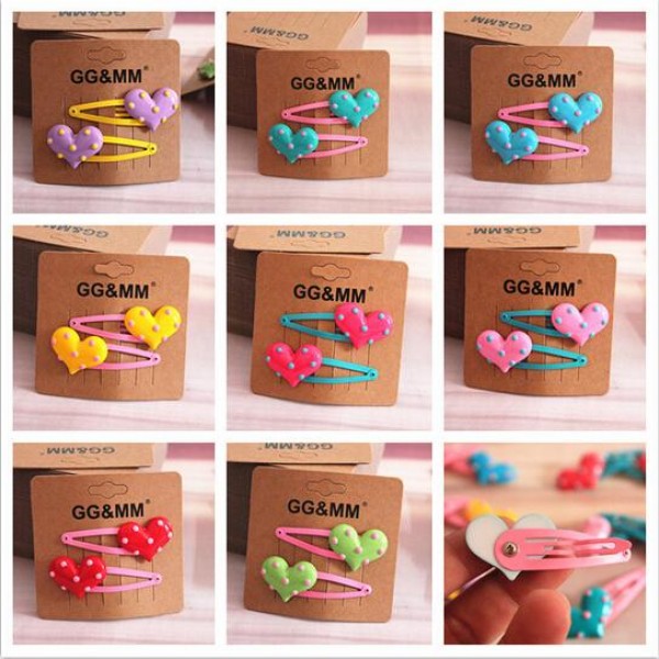 New Arrival styling tools Love dots Hairpin headwear hair accessories make you Beautiful used by women young girl and children