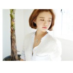 New Arrivals 2015 Fashion 925 Sterling Silver Necklaces  Silver Crystal Butterfly Necklaces For Women Jewelry Collar Colar