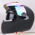New Arrivals Best Sales Safe Flip Up Motorcycle Helmet With Inner Sun Visor Everybody Affordable Double Lens Motorbike Helmet