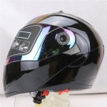 New Arrivals Best Sales Safe Flip Up Motorcycle Helmet With Inner Sun Visor Everybody Affordable Double Lens Motorbike Helmet