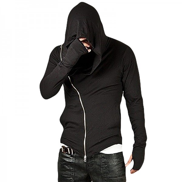 New Assassins Creed Men's Hooded Hoodies Male Assassin's Sleeve Streetwear Sweatshirt Hoodies Men