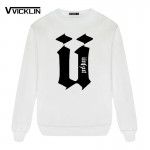 New Autumn Men's Unkut Fleece Hoodies Sweatshirt Hip Custom printing Camisa Sweatshirt Mens Full Sleeve Tops Plus size