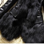 New Autumn Winter Faux Fox Fur Coat Jacket Outerwear Womens Fashion Short Coat Fahion Promotion Hot Sale Jacket