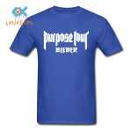 New Bieber Shirts Purpose Tour Justin Bieber Fear of God Believer Men Women T Shirt Custom Fashion 2016 camisetas Hip Hop Tops