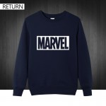 New Brand Marvel men Hoodies Printing Pullover quality cotton Casual men O neck marvel Sweatshirts men free shipping