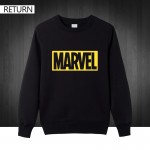 New Brand Marvel men Hoodies Printing Pullover quality cotton Casual men O neck marvel Sweatshirts men free shipping